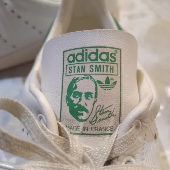 Stan Smith Original w Signature R Made In France Adidas Leather Tennis Shoes